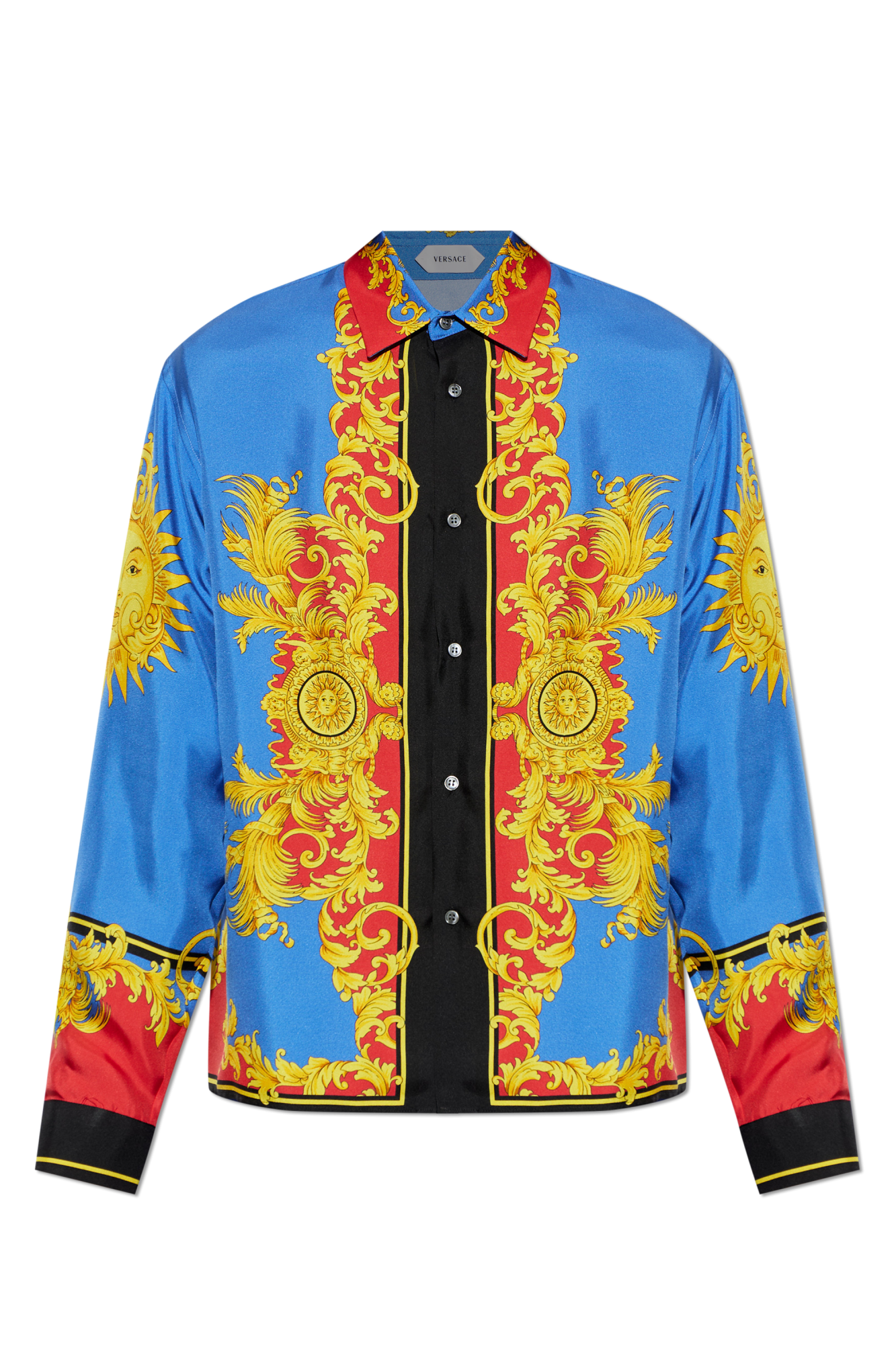 Multicolour Silk shirt with 